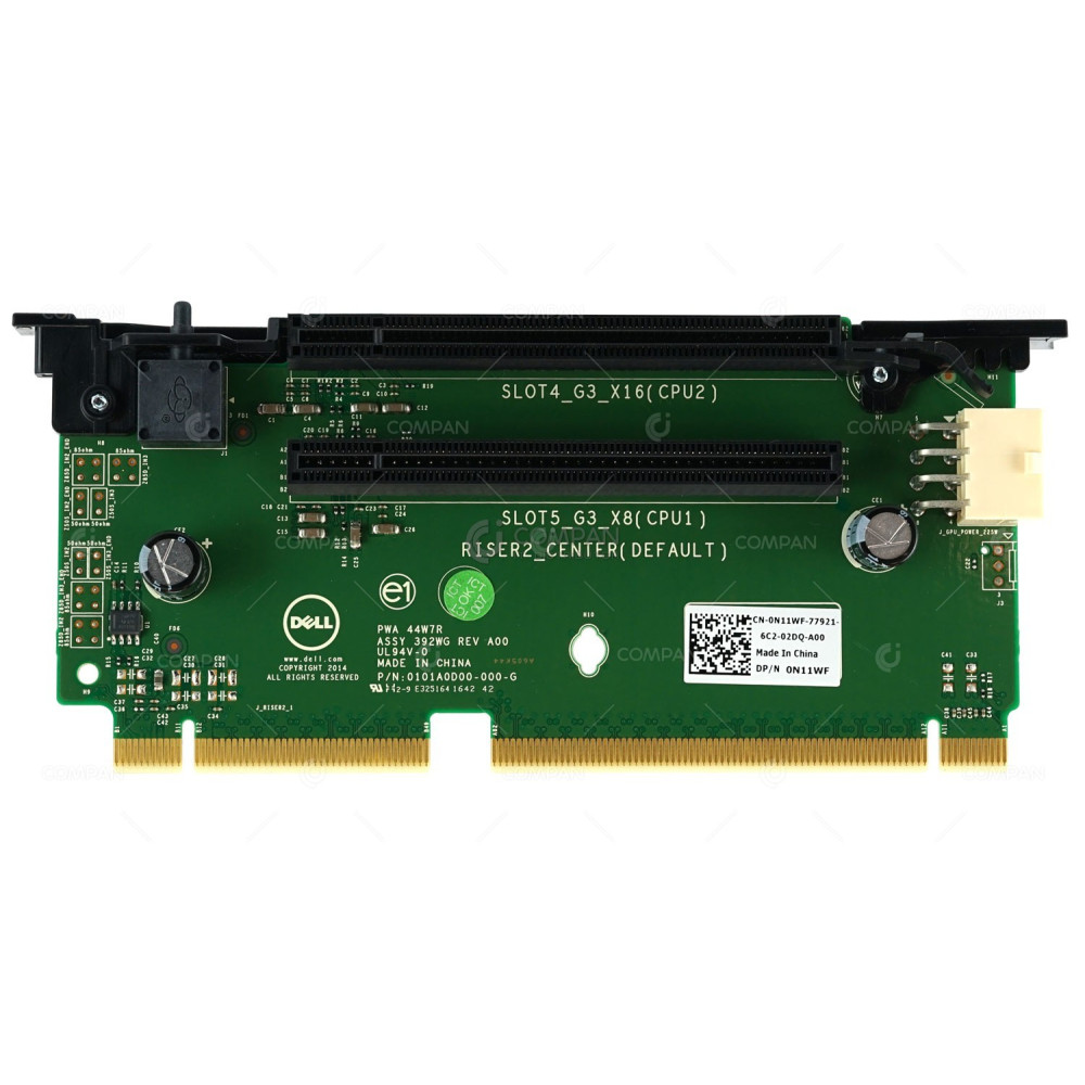 N11WF DELL RISER 2 CARD PCIE 0101A0D00-000-G